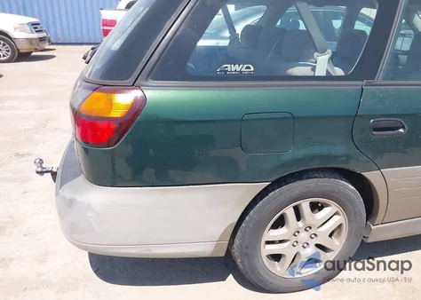 2000 Subaru Outback из США, поврежденный, VIN 4S3BH6652Y7634808